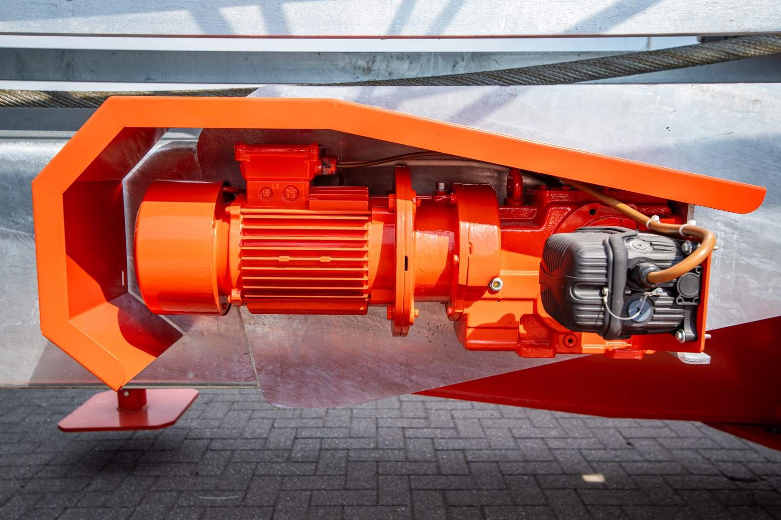 FB Gru GA 143 Hubwerk, Detail