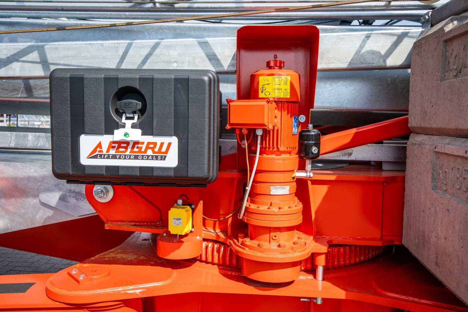 FB Gru GA 143 Drehwerk, Detail